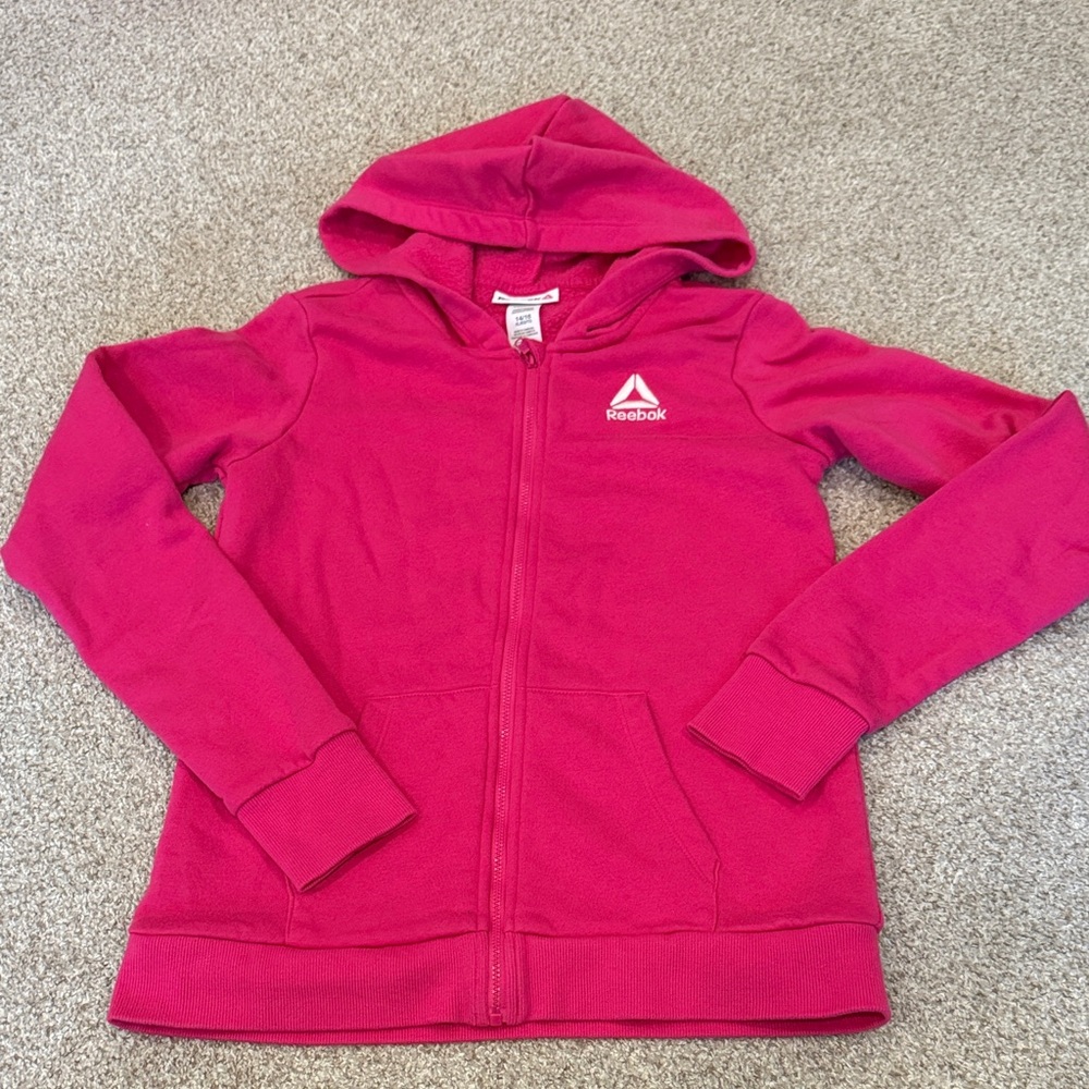 Reebok Kids Pink Hoodie